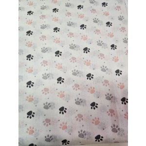 Duo bouillottes sèches en coton aux graines de lin, déhoussables et lavables - Pattes chat