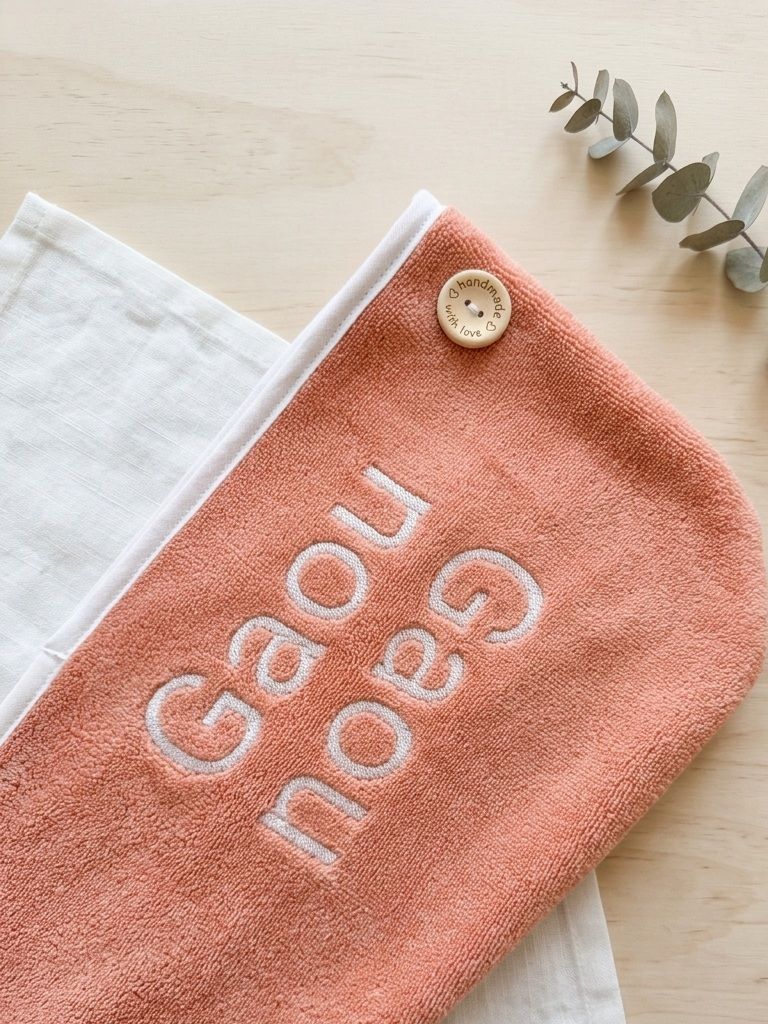 Broderie de notre couronne de bain