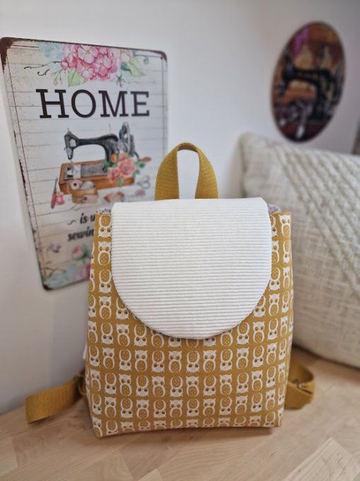 Sac à dos Clémence - Moutarde