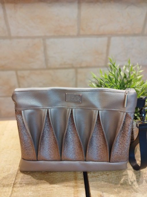 Pochette à Soufflet - Bronze