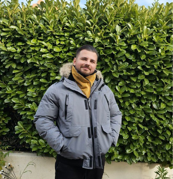 Tour de cou- Snood LA MALBAIE-Velour mourtarde / noir HOMME/FEMME