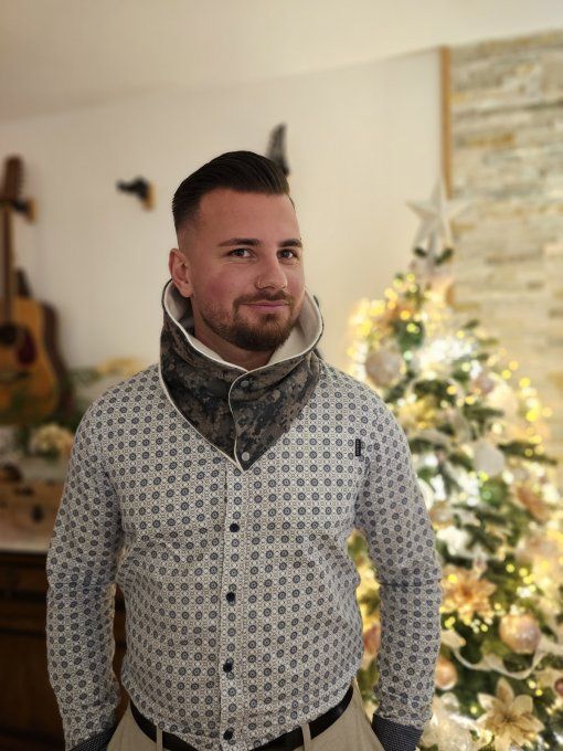 Tour de cou- Snood LA MALBAIE Minou HOMME/FEMME