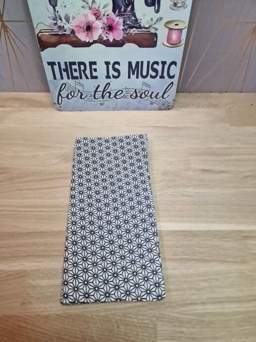 Etui livret de famille -Blanc & noir