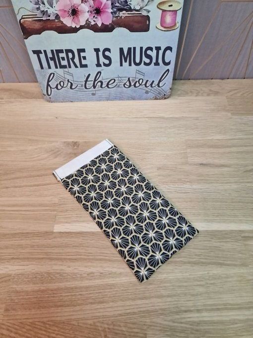 Etui à lunettes- Noir & Doré