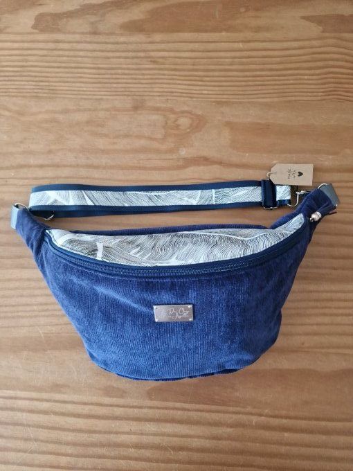 Sac Banane New York (bleu/jungle)